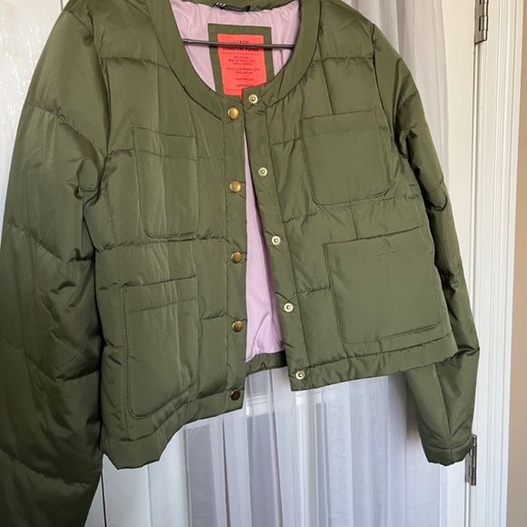 JCrew Quilted Louisa puffer lady jacket - Picture 3 of 4